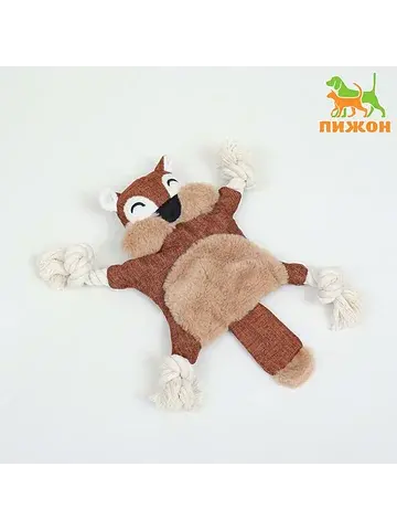Игрушка текстильная с канатом
