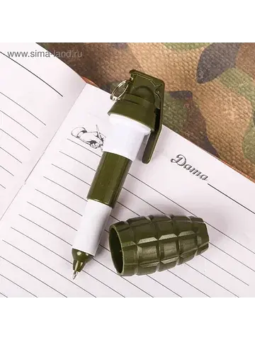 Ручка прикол, шариковая синяя паста фигу