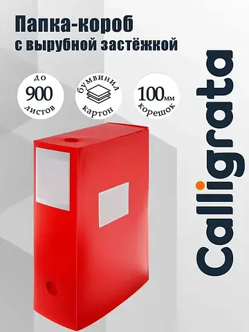 Папка-короб архивная а4 , корешок 100 мм