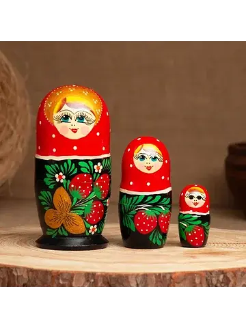 Матрешка дерево No brand