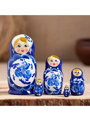 Матрешка дерево No brand