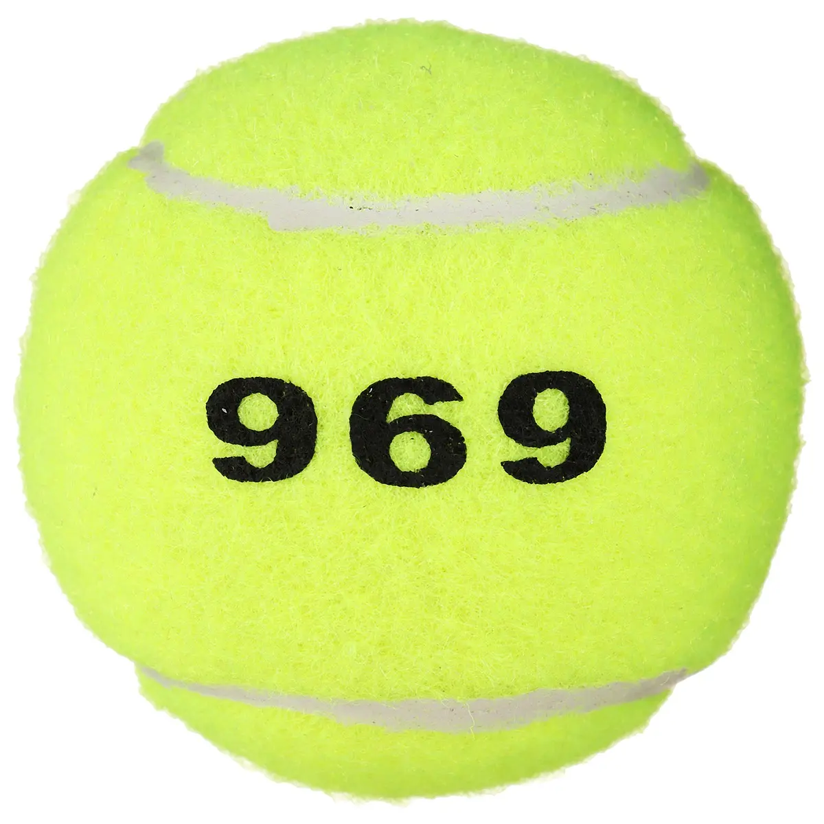 Мяч теннисный тренировочный ONLYTOP № 969 желтый