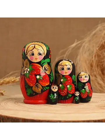 Матрешка дерево No brand