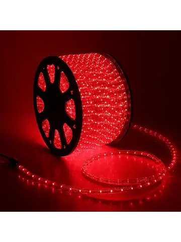 Световой шнур 13 мм, ip65, 100 м, 36 led