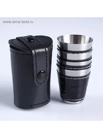 Набор стопок, 30 мл, 4 шт., 4×3.5 см, не