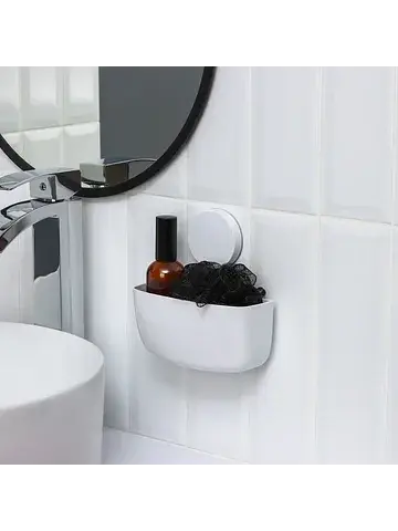 Полка для ванной witlen, органайзер наст