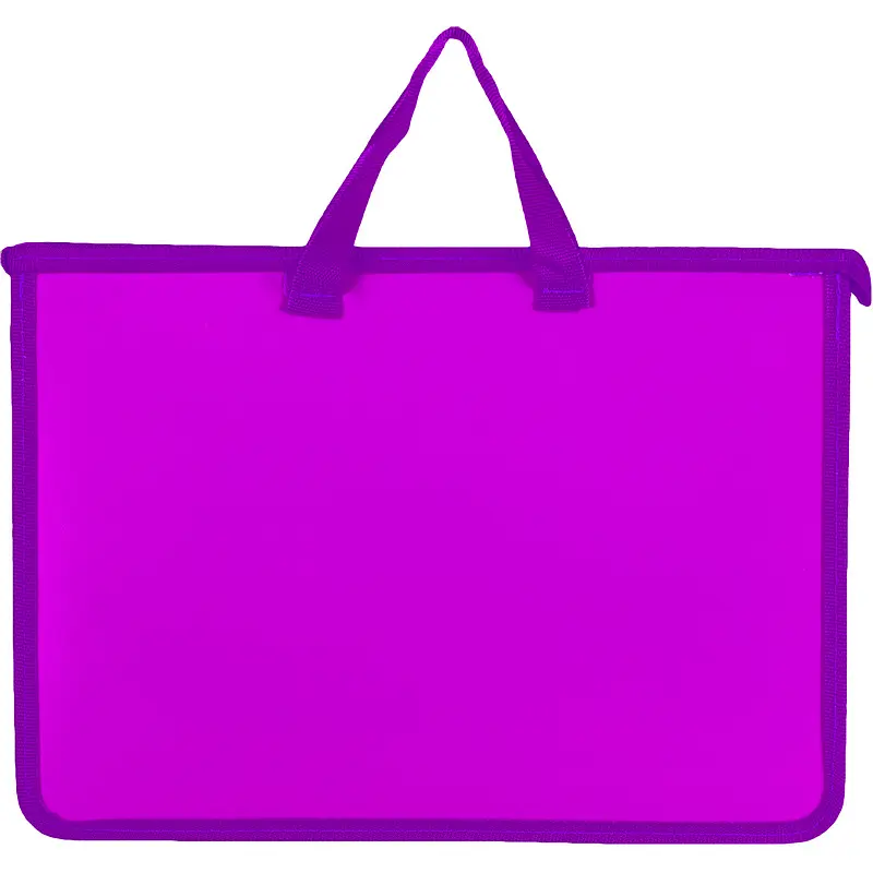 Папка-портфель Attache Neon А4+ розовая