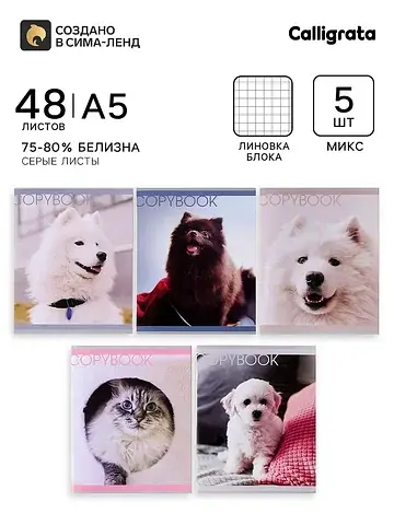 Тетради 48 листов в клетку,