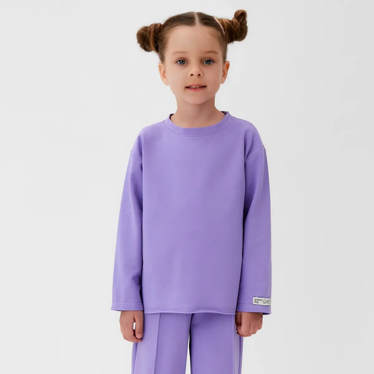 Лонгслив KAFTAN детский сиреневый