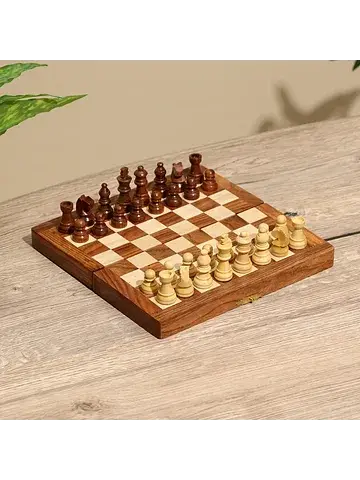 Шахматы, 20×20 см, дерево шишам