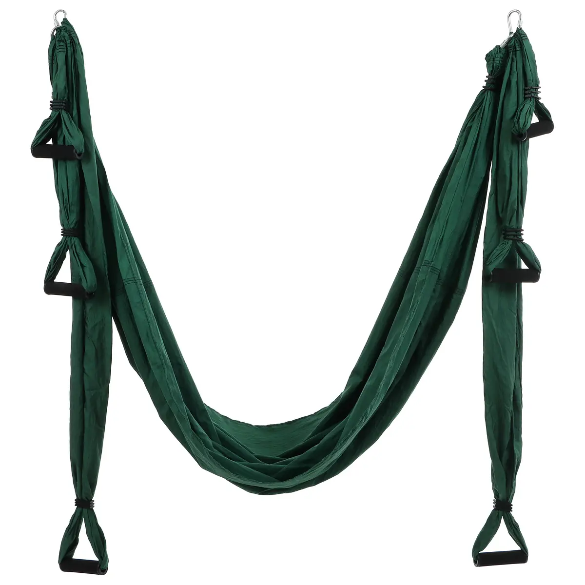Гамак для йоги Sangh 250×150 см зеленый