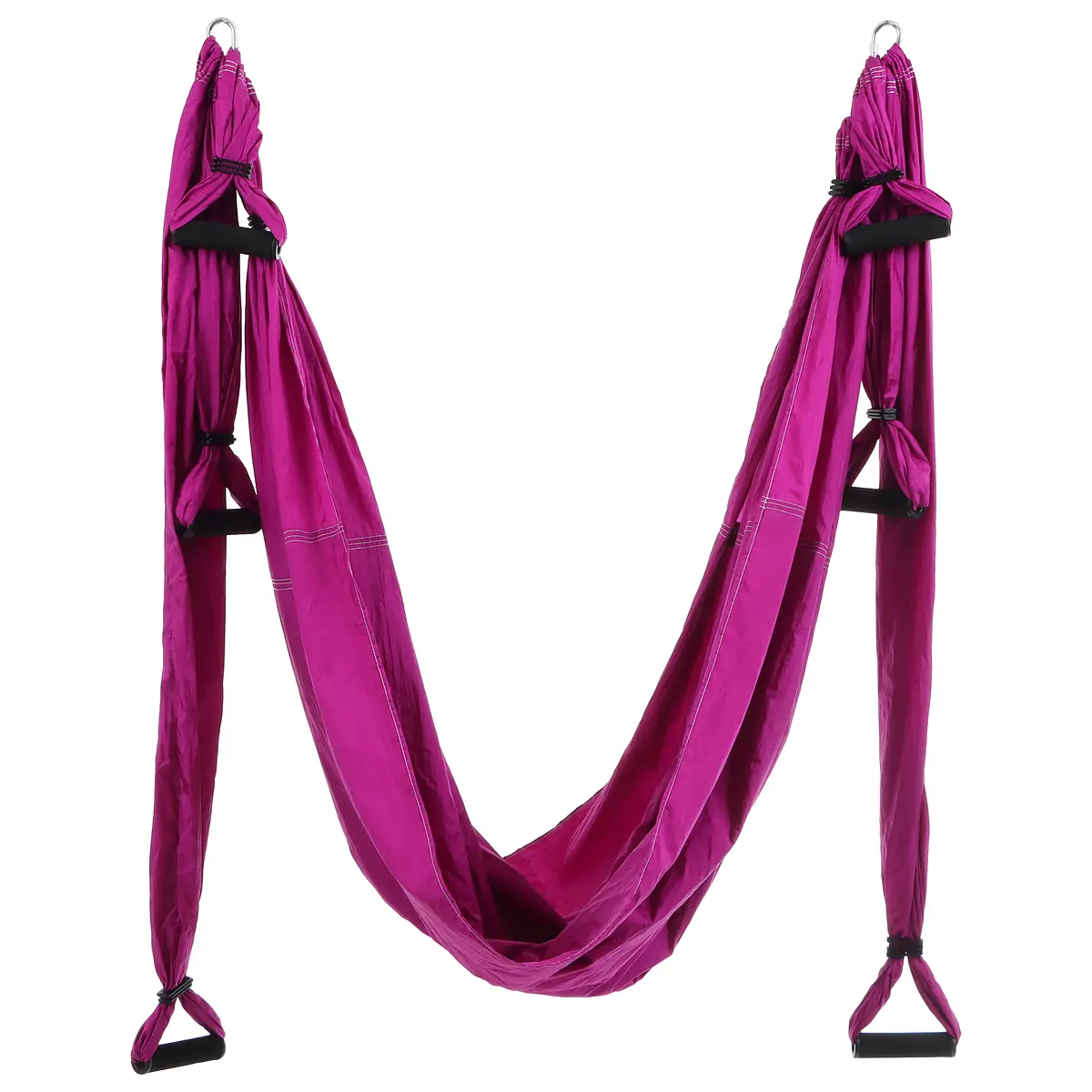 Гамак для йоги Sangh 250×150 см фиолетовый