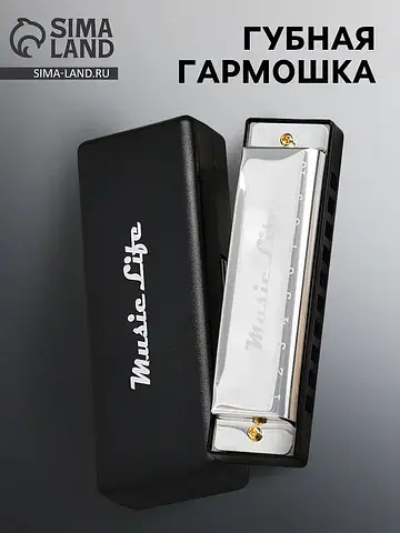 Губная гармошка , диатоническая, c-major