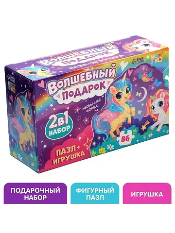 Пазлы с игрушкой