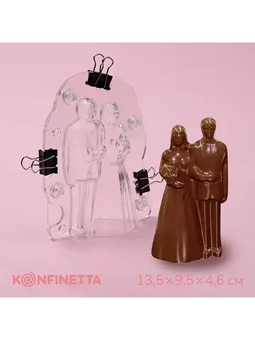 Молд для заливки шоколада 3 d