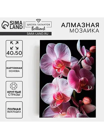 Алмазная мозаика с полным заполнением на