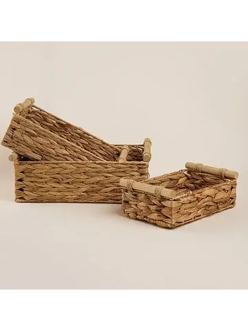 Корзины для хранения sl home, плетеные, 