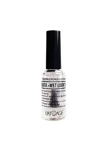 Средство для ногтей ЗАБОТА WET LOOK TOP 