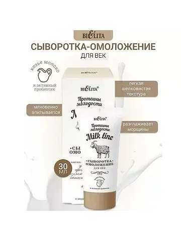 Milk Line Сыворотка-омоложение для век 3
