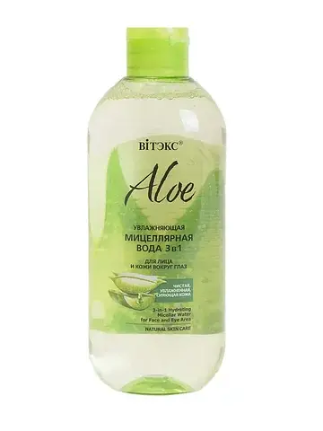 Aloe Увлажняющая мицеллярная вода 3в1 дл
