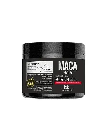 Maca Hair Скраб для кожи головы соляной 