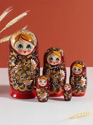 Матрешка дерево No brand