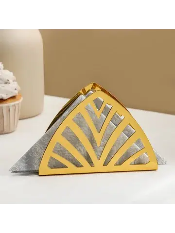 Салфетница mercy, 13×9×3 см, золотистая