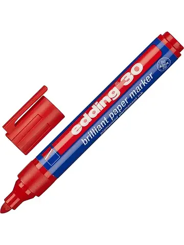 Маркер перманентный пигментный Edding 30