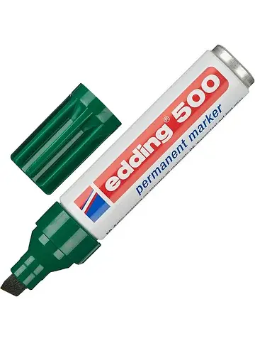 Маркер перманентный Edding 500/5 зеленый