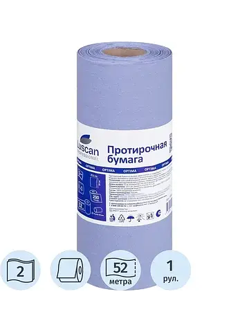 Бумага протирочная в рулонe Luscan Profe
