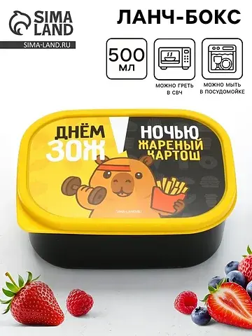 Ланч - бокс прямоугольный