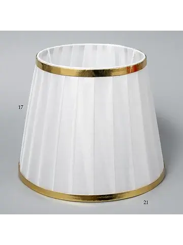 Абажур е27, 17×21×21 см, белый