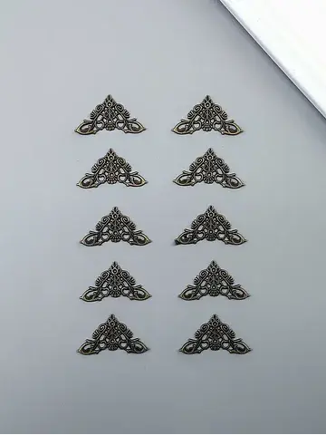 Уголок декоративный для шкатулки, ключни