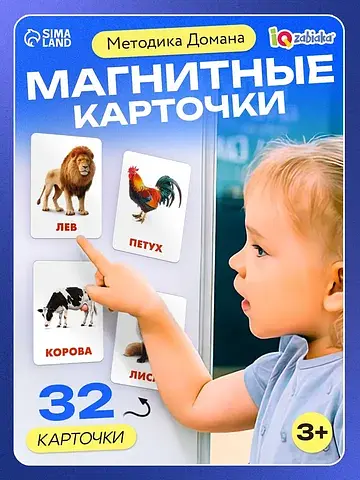 Магнитные карточки по методике домана