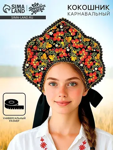 Карнавальный кокошник