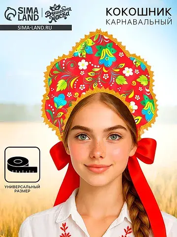 Карнавальный кокошник