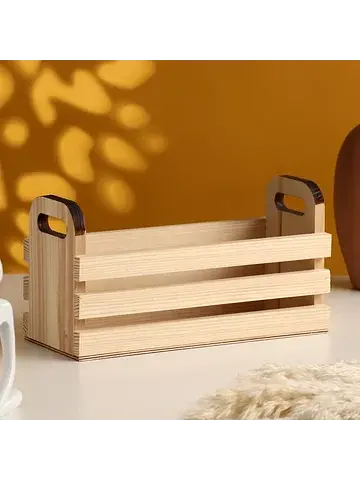 Подарочный ящик, 24.5×10×13 см, деревянн