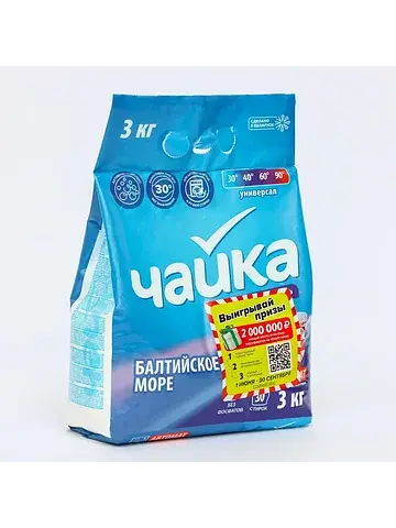 Порошок для стирки ЧАЙКА