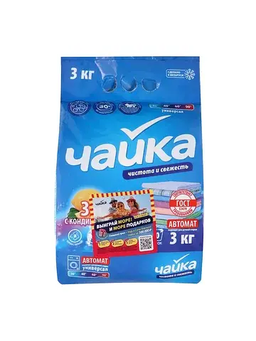 Порошок для стирки ЧАЙКА