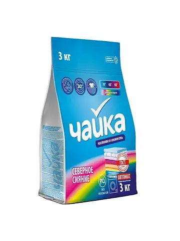 Порошок для стирки ЧАЙКА
