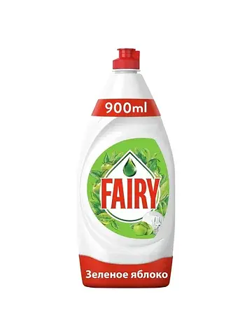 Средство для мытья посуды , гель, зелено