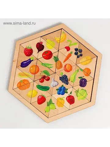 Пазл деревянный