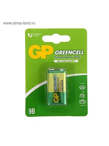 Батарейка солевая greencell extra heavy 