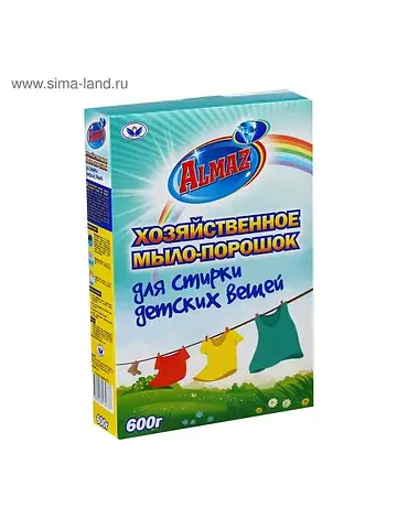 Almaz хозяйственное мыло-порошок для сти