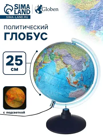 Глобус политический,