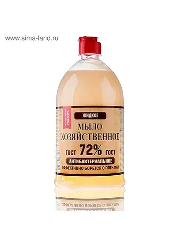 Жидкое мыло хозяйственное, 1 л.