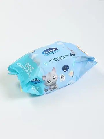Влажные салфетки ultra comfort, для дете