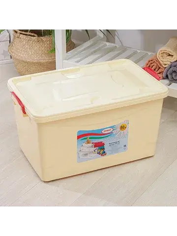 Контейнер для хранения игрушек с крышкой