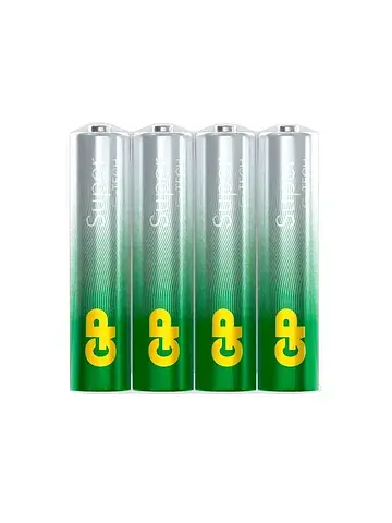 Батарейка алкалиновая super, aaa, lr03-4
