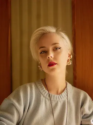 Серьги металл QF